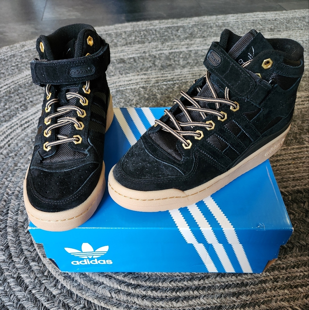 Adidas Forum Mid sneaker black gum 7 nib